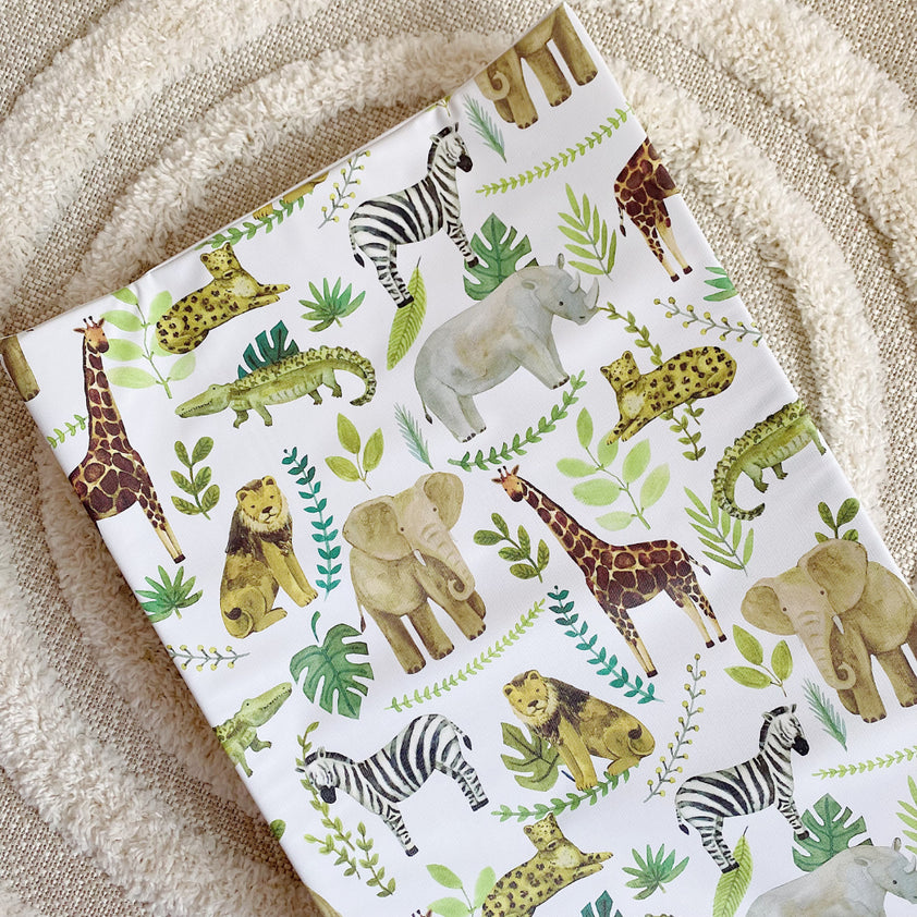 Safari Wedge Changing Mat | Bobbin and Bumble | Bobbin and Bumble