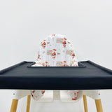 Christmas IKEA High Chair Cushion Cover - A Letter to Santa Print | Bobbin and Bumble.