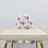 Christmas IKEA High Chair Cushion Cover - A Letter to Santa Print | Bobbin and Bumble.