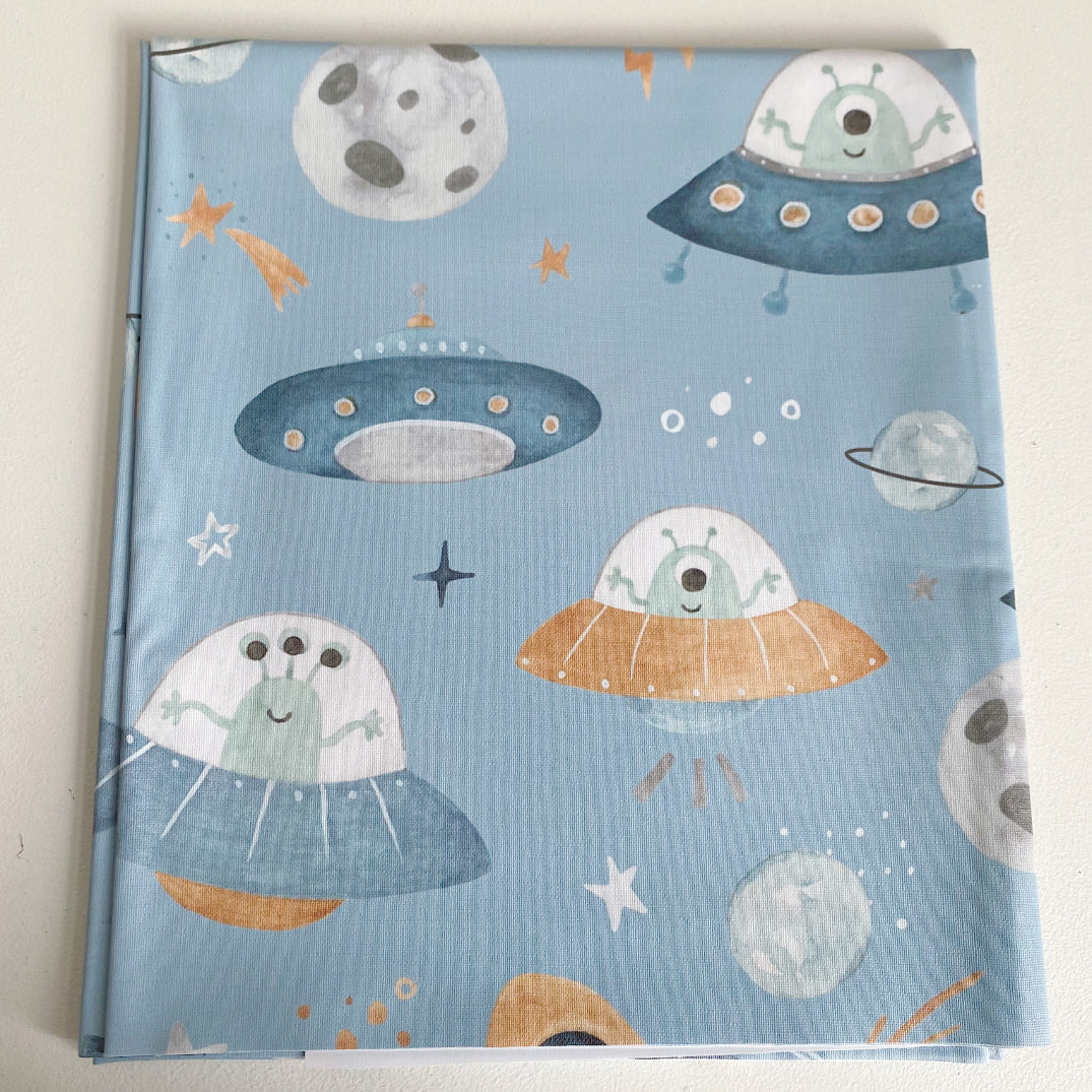 Splash mat - Space Print | Bobbin and Bumble.