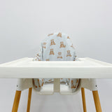 IKEA Highchair Cushion Cover - Teddy Bear Print | Bobbin and Bumble.