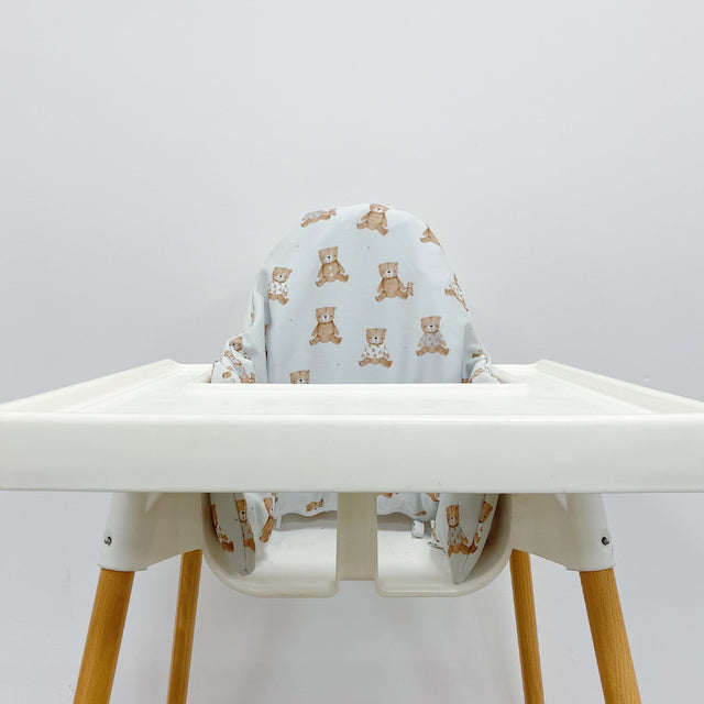 IKEA Highchair Cushion Cover - Teddy Bear Print | Bobbin and Bumble.