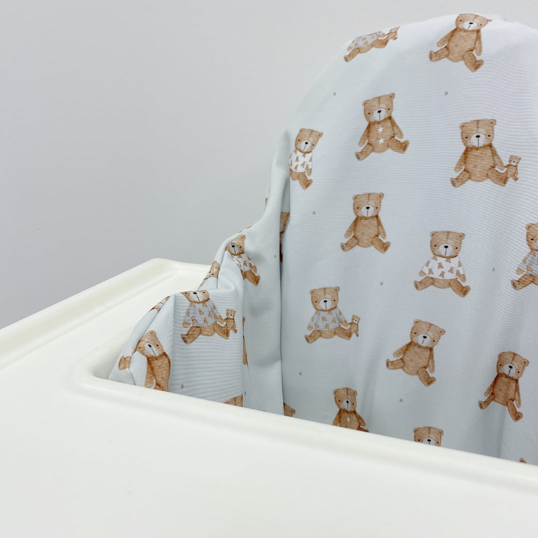 IKEA Highchair Cushion Cover - Teddy Bear Print | Bobbin and Bumble.