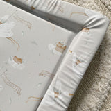 Deluxe Baby Changing Mat - Welcome Baby Unisex Print | Bobbin and Bumble.