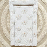 Deluxe Baby Changing Mat - Hello Baby Unisex Print | Bobbin and Bumble.