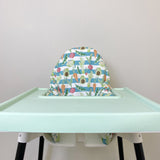 IKEA Highchair Cushion Cover - Vegetable Patch | Bobbin and Bumble.