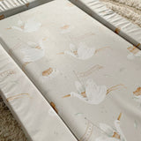 Deluxe Baby Changing Mat - Welcome Baby Unisex Print | Bobbin and Bumble.