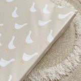 Anti-Roll Wedge Baby Changing Mat - Splash Goose print | Bobbin and Bumble.